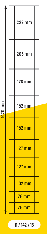 Angas Max-Loc 11 / 142 / 15 x 100m