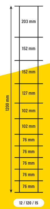 Angas Max Loc Dog Fence 12 120 15 x 50m 2.5mm